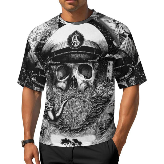 Playera Personalizable de Algodón | Tu Diseño en Corte Holgado Urbano
