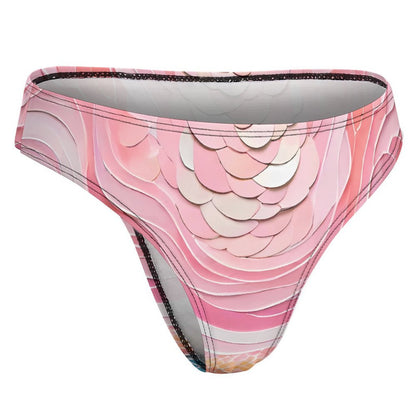 Tanga de Modal Personalizable con Impresión Completa