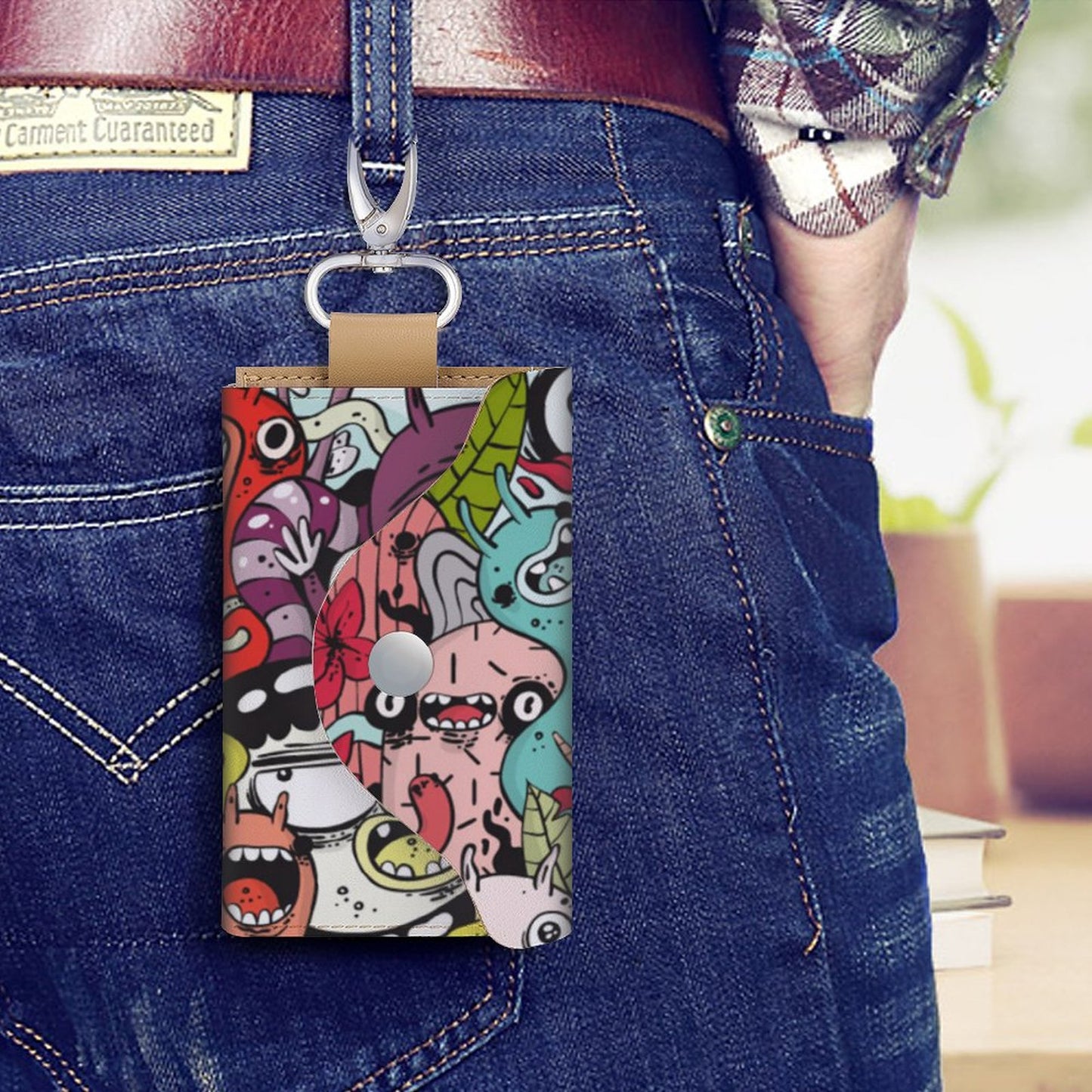Estuche de Llaves de Piel Personalizado | Organizador Llavero