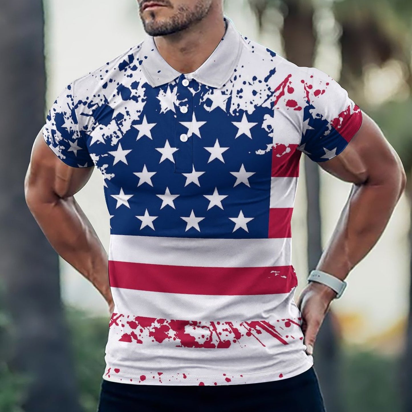 Polo Personalizable de Tela Fría para Hombre | Camisa con Logo