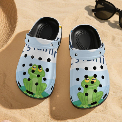Zuecos de Tacón Personalizados en EVA con Impresión a Todo Color