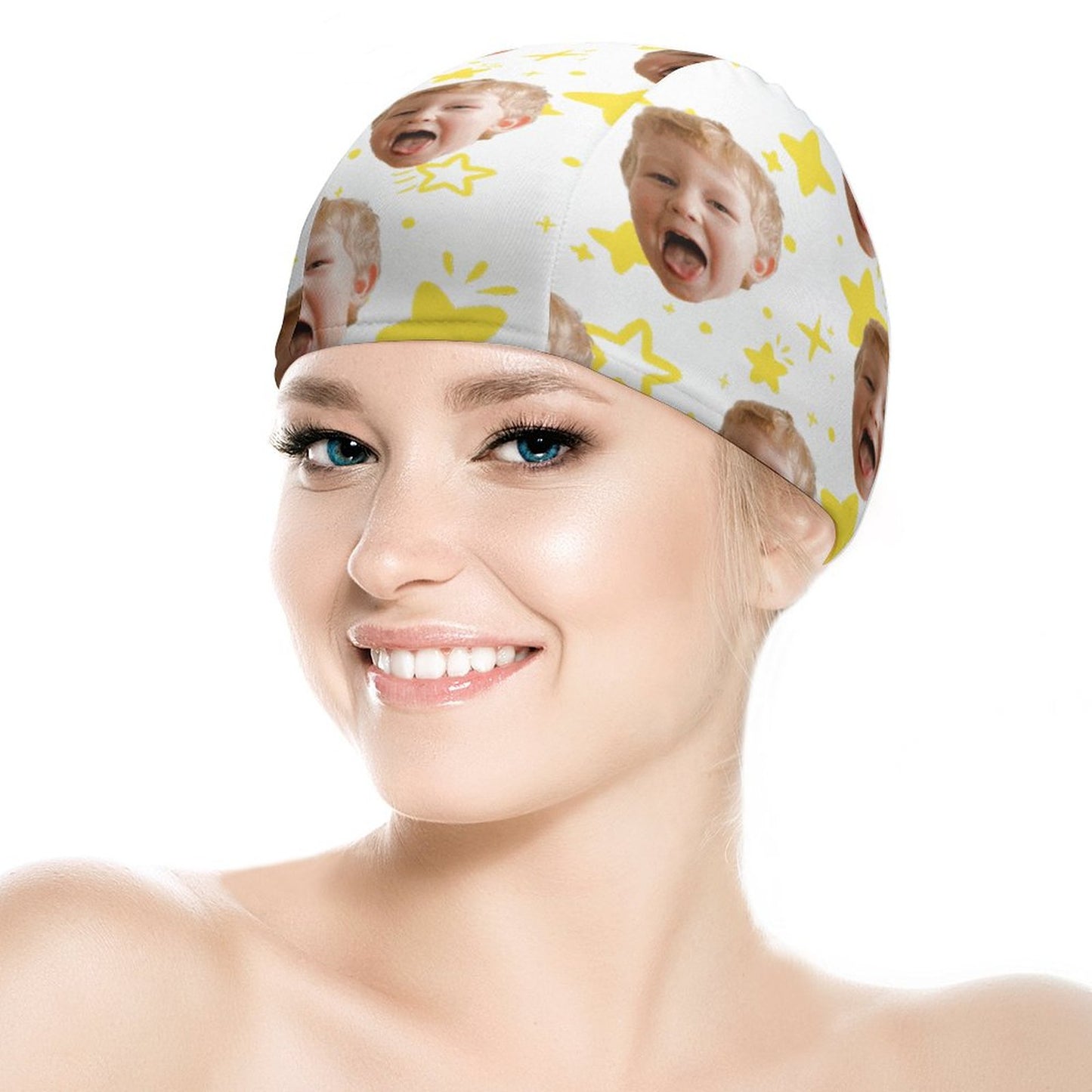 Gorro de Natación de Tela Personalizado | Gorro Piscina Lycra