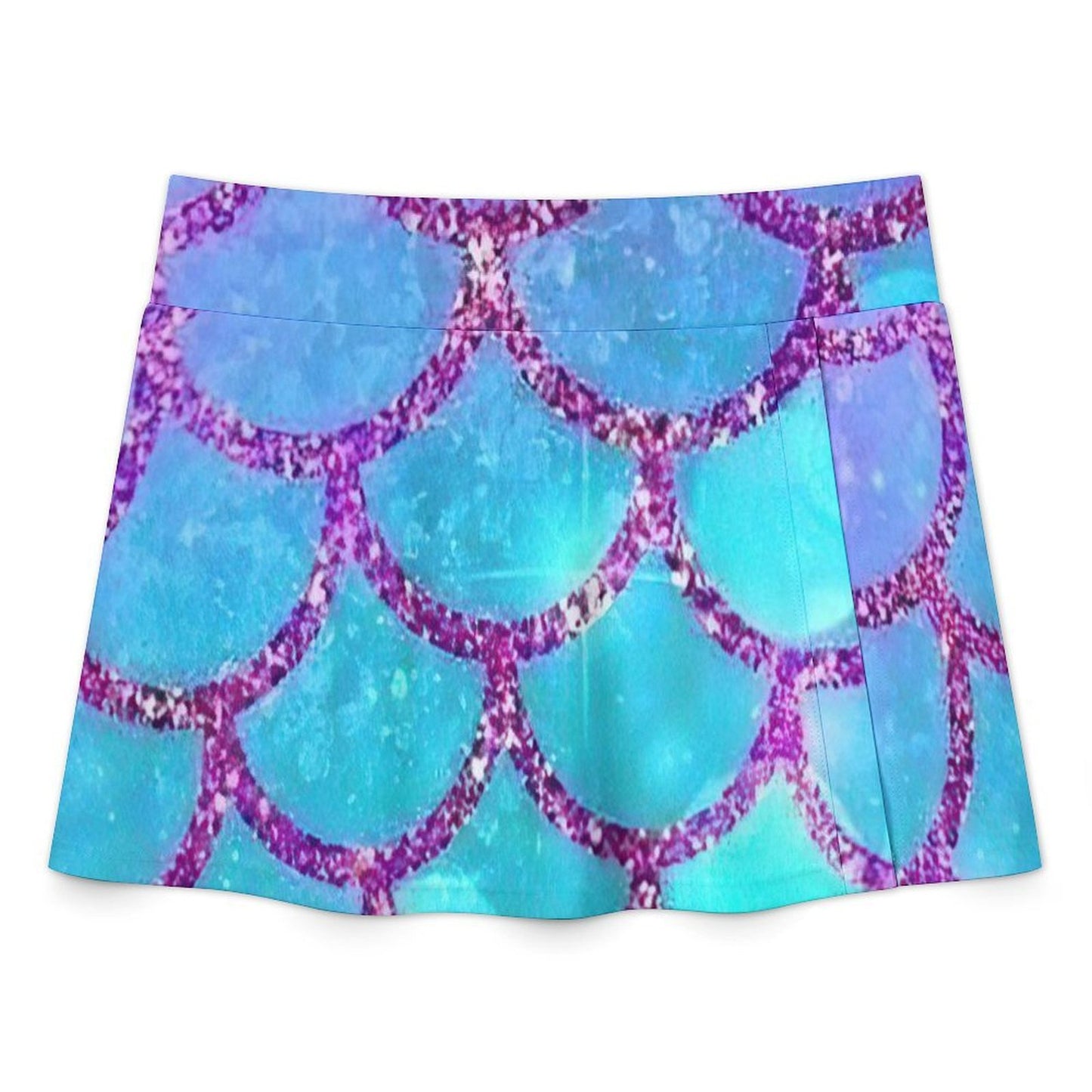 Conjunto de traje de baño personalizable de dos piezas con tirantes y falda con abertura