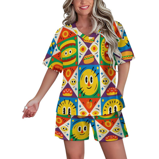 Playera Crop Personalizada de Manga Corta con Contraste