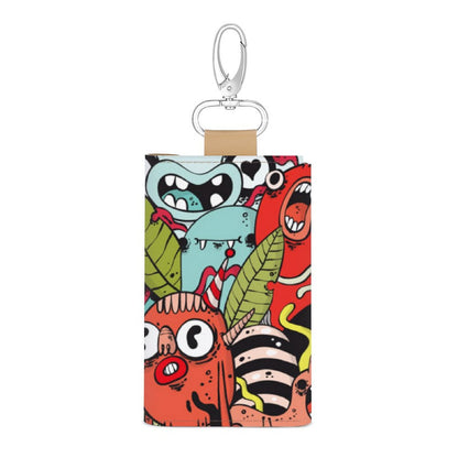 Estuche de Llaves de Piel Personalizado | Organizador Llavero