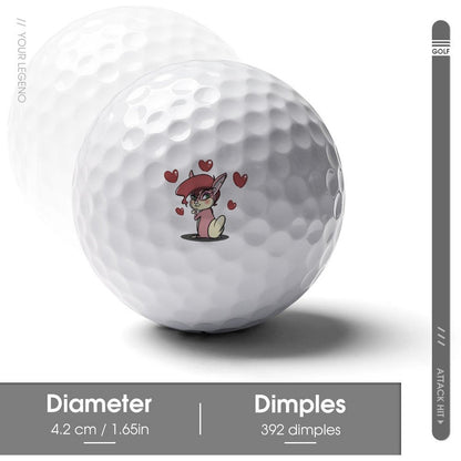 Pelotas de Golf Personalizadas | Impresión Doble Cara y Durables
