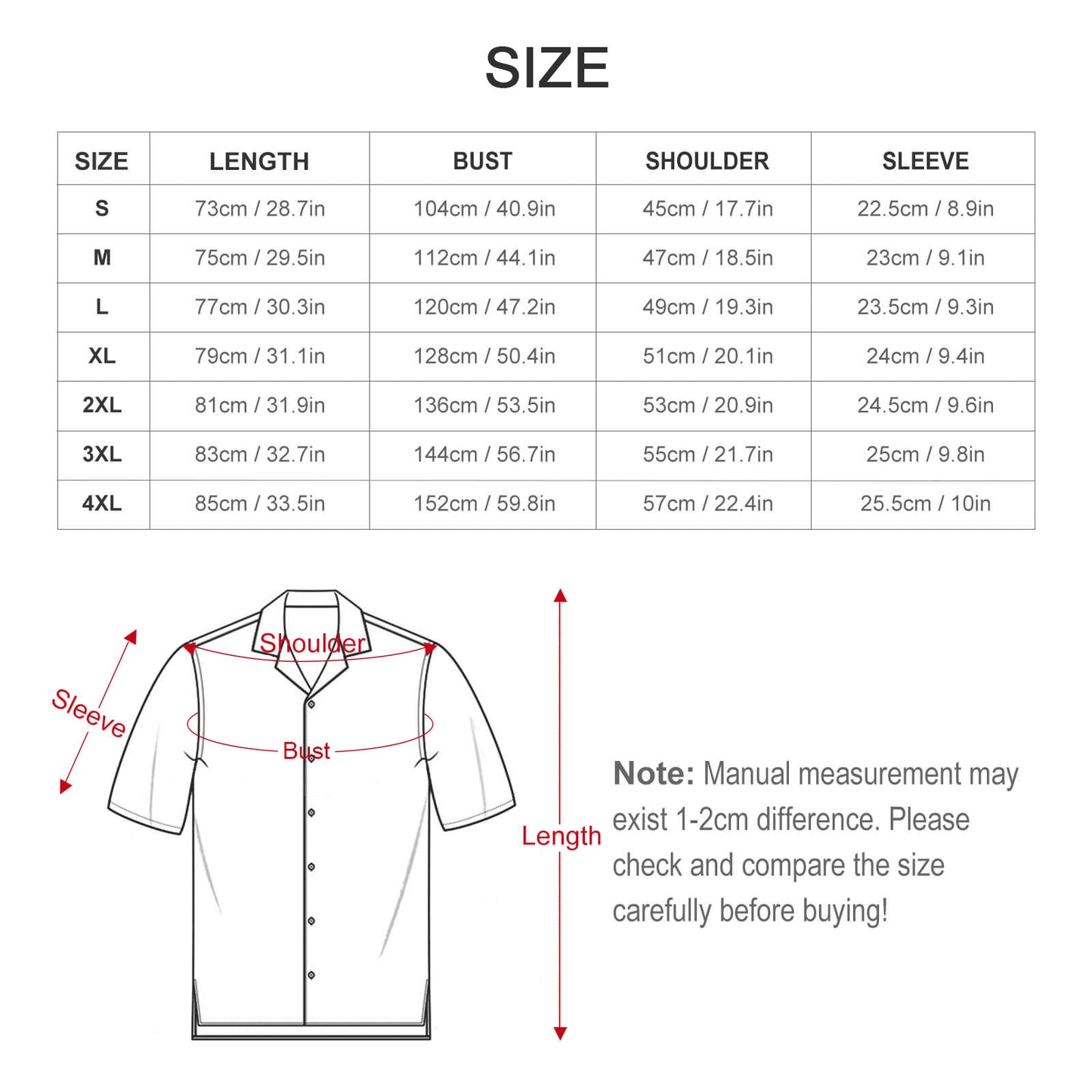 Camisa Cubana Personalizada para Hombre | Diseña con Tu Foto/Logo