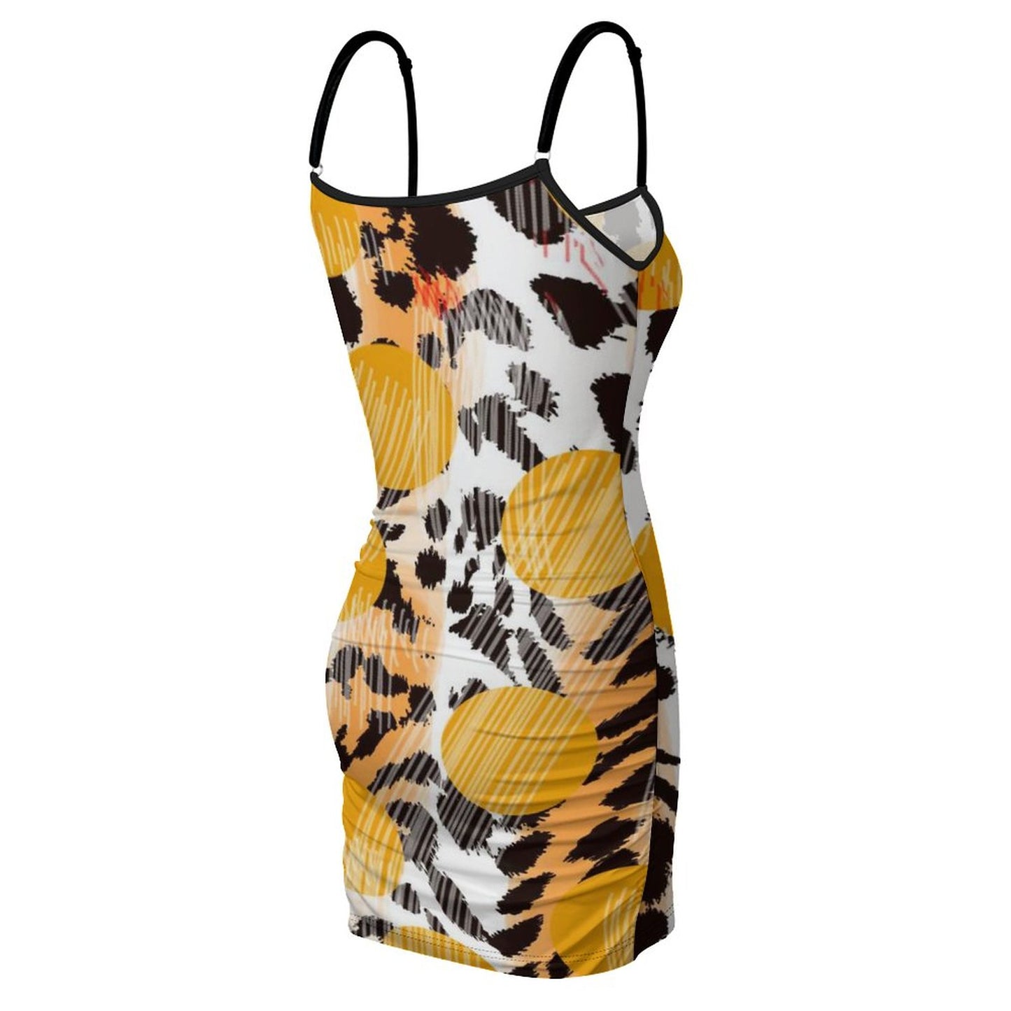 Vestido Ajustado Mini Tirantes | Bodycon Personalizable para Mujer