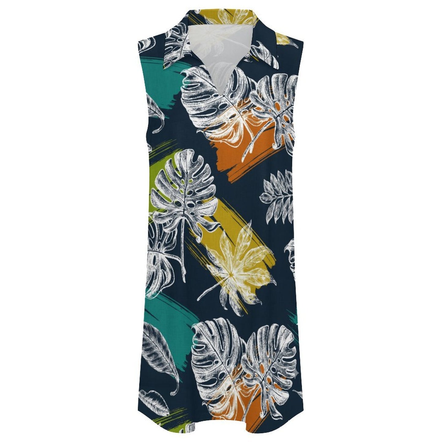 V-neck Sleeveless Dress 1 (186)