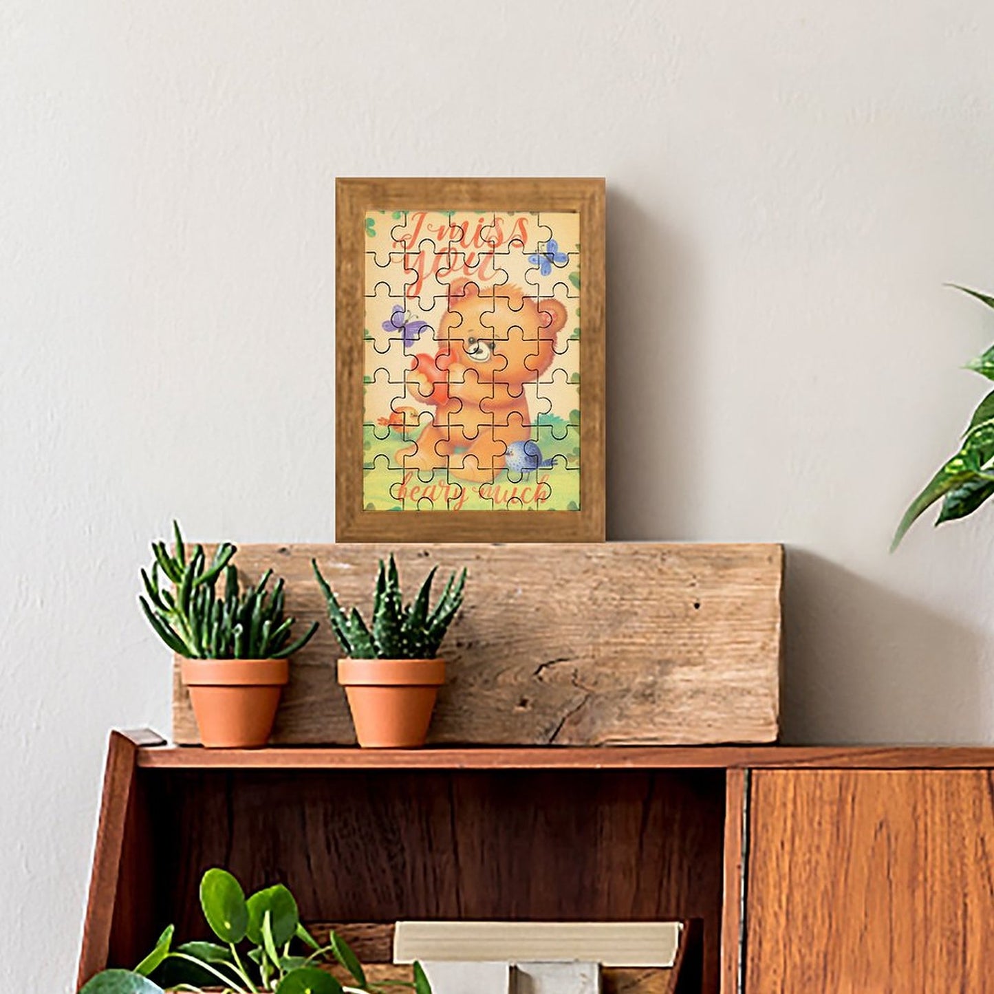 Rompecabezas de Madera Personalizado | Tu Foto Vertical en Puzzle