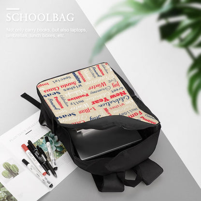 Mochila Escolar 17" Uso Rudo | Backpack Personalizada 600D