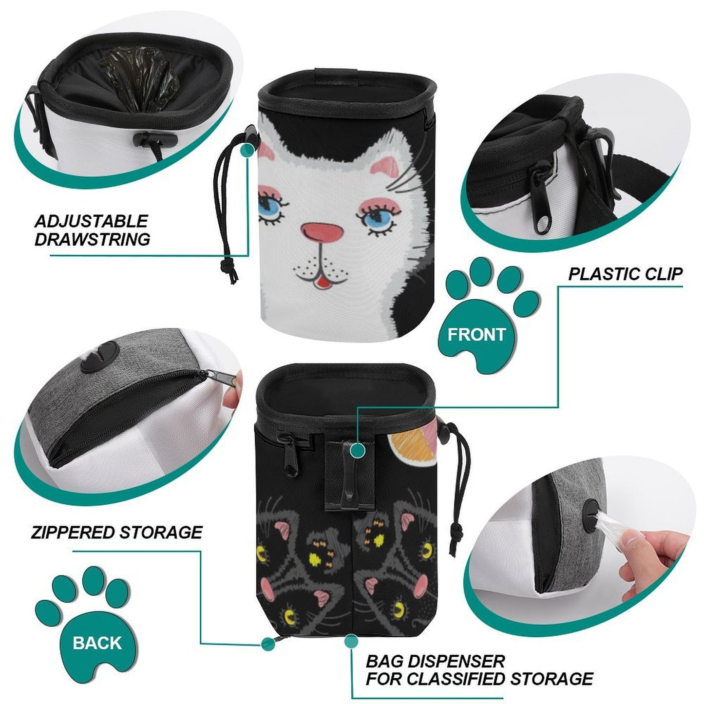 Bolsa Personalizada de Entrenamiento y Premios para Perros