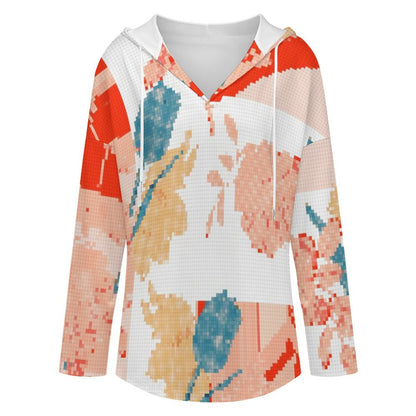Sudadera Cuello V Personalizada para Mujer | Diseño Único