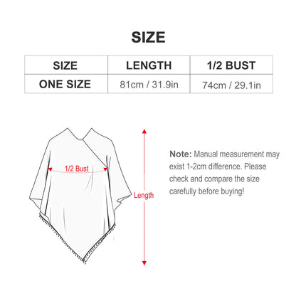 Poncho Personalizado para Mujer | Tu Secreto para un Estilo sin Esfuerzo