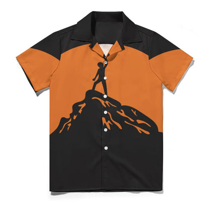 Camisa Cubana Personalizada para Hombre | Diseña con Tu Foto/Logo