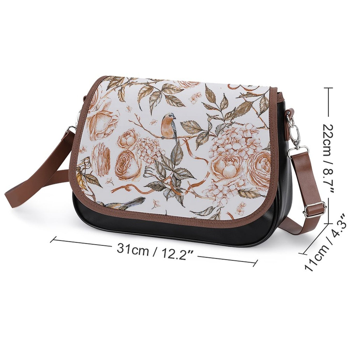 Bolso Crossbody de Piel PU Personalizado | Bandolera Mujer