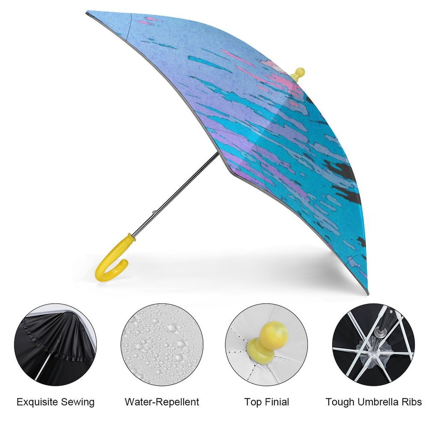 Children's Umbrella Ocean Summer Style One Size