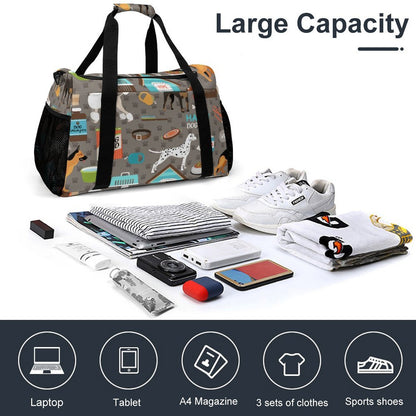 Bolsa Duffel Personalizada para Viaje y Gimnasio con Correa Desmontable