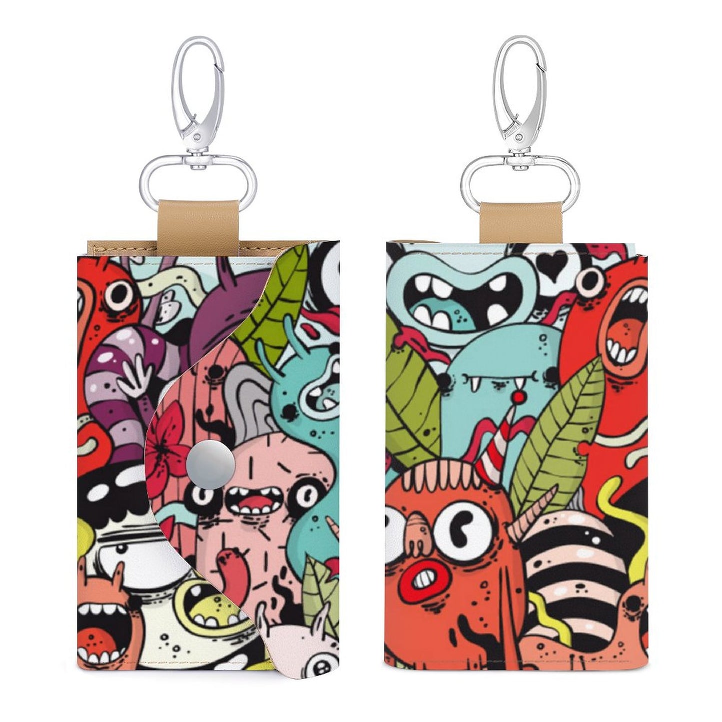 Estuche de Llaves de Piel Personalizado | Organizador Llavero