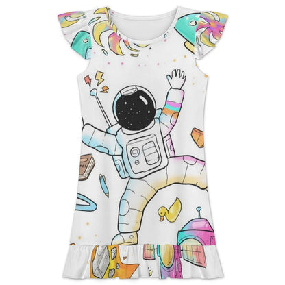 Camisola para Niña con Olanes Personalizable