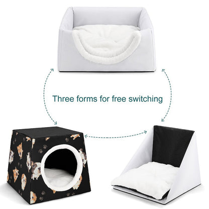 Cama Cueva para Gato | El Refugio Anti-Ansiedad que Adorará