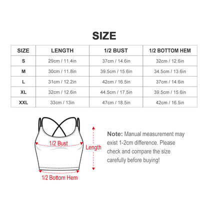 Top Deportivo Corto con Relleno | Crop Top Yoga Sin Aros