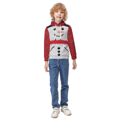 Sudadera Niño Personalizada | Hoodie Fleece Suave 6-12 Años