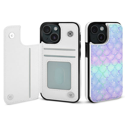 Funda Cartera iPhone 15 Personalizada | Protección Total + Tarjetero