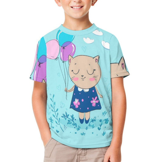 Playera para Niño Personalizable de Algodón | Diseña con su Dibujo