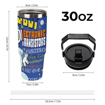 Vaso Térmico Personalizado de Acero Inoxidable para Auto 30oz
