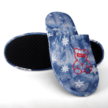 Pantuflas Personalizadas Mujer | Suela Antideslizante TPR & Franela