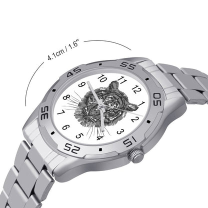 Reloj de Acero Inoxidable Personalizado | Reloj de Cuarzo para Hombre