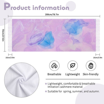 Pashmina Personalizada de Falsa Cachemira | Lujo, Calidez y Estilo Único