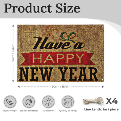 Pancarta de Tela Personalizada | Tu Mensaje, Audaz y a Prueba de Todo