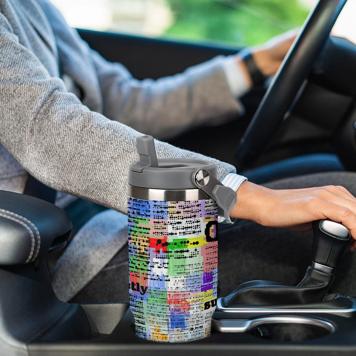 Termo Personalizado para Coche 30oz | Acero Inoxidable con Foto
