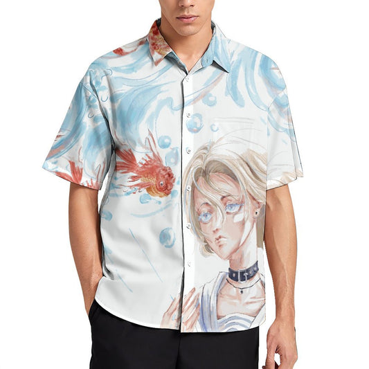Camisa Casual Personalizada para Hombre | Diseña con Tu Foto/Logo