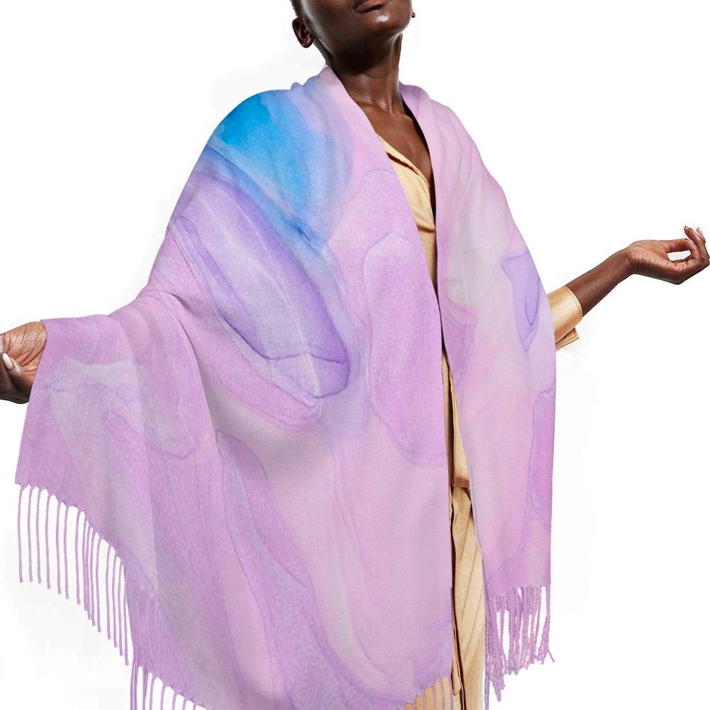 Pashmina Personalizada de Falsa Cachemira | Lujo, Calidez y Estilo Único