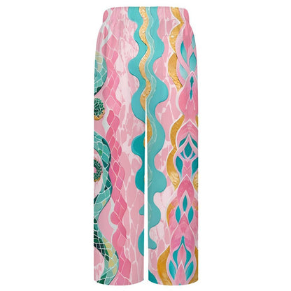 Pantalón Hombre Pierna Ancha con Cordón Ajustable y Diseño Personalizado