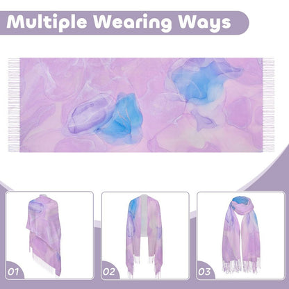 Pashmina Personalizada de Falsa Cachemira | Lujo, Calidez y Estilo Único