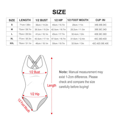 Traje de Baño Entero Personalizado | Ajuste Lateral y Control Abdomen