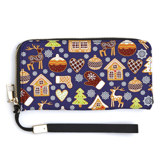 Cartera Larga Personalizada para Mujer | Clutch de Piel PU con Cierre