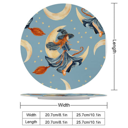 Lightweight Decorative Tray Witches, Flights, Moons, Broomsticks