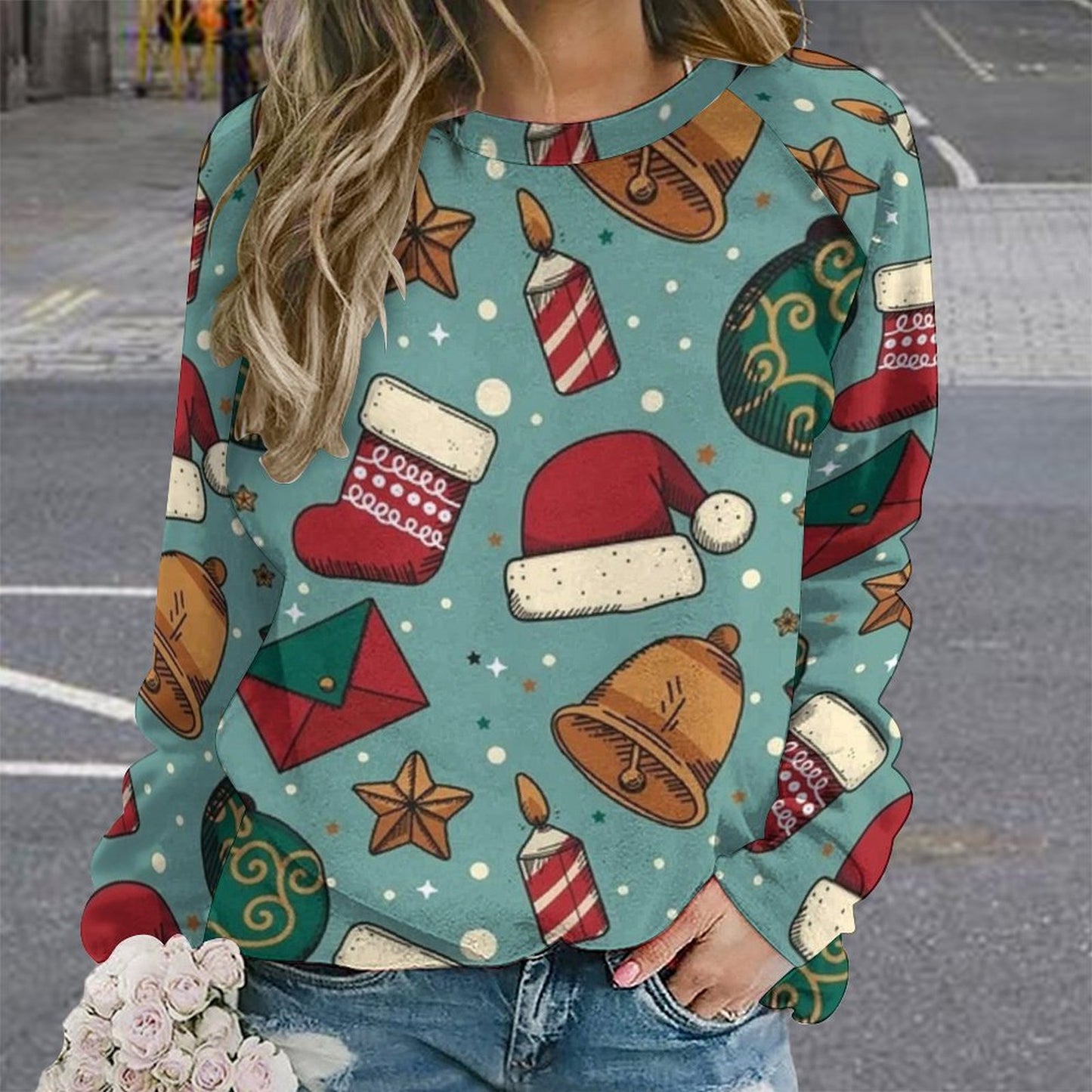 Sudadera Personalizada Manga Ranglán | Diseña tu Suéter Único