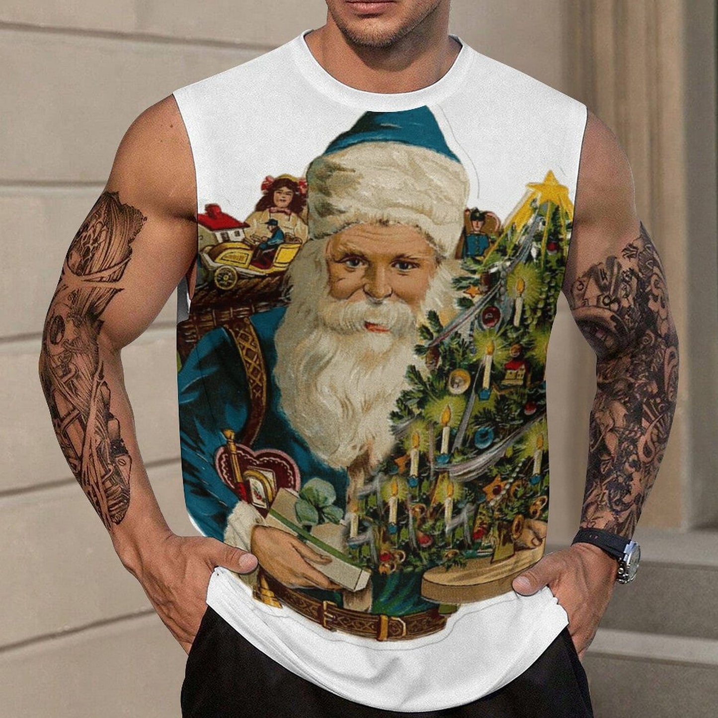 Playera Sin Mangas Personalizada | Camiseta Tank Top con Foto