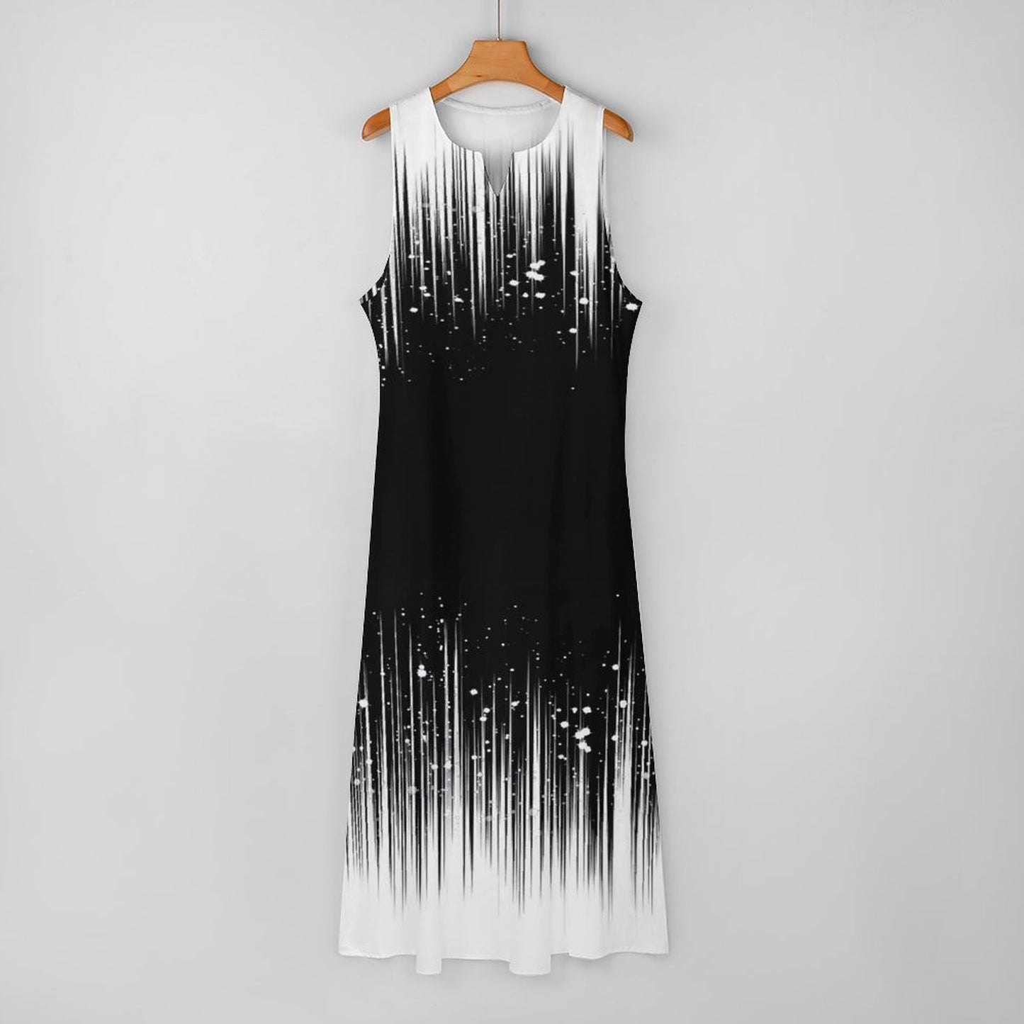 Vestido Maxi Sin Mangas Personalizado | Corte Slim Fit Elegante