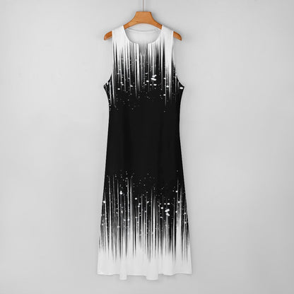 Vestido Maxi Sin Mangas Personalizado | Corte Slim Fit Elegante