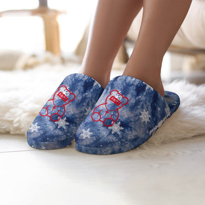Pantuflas Personalizadas Mujer | Suela Antideslizante TPR & Franela