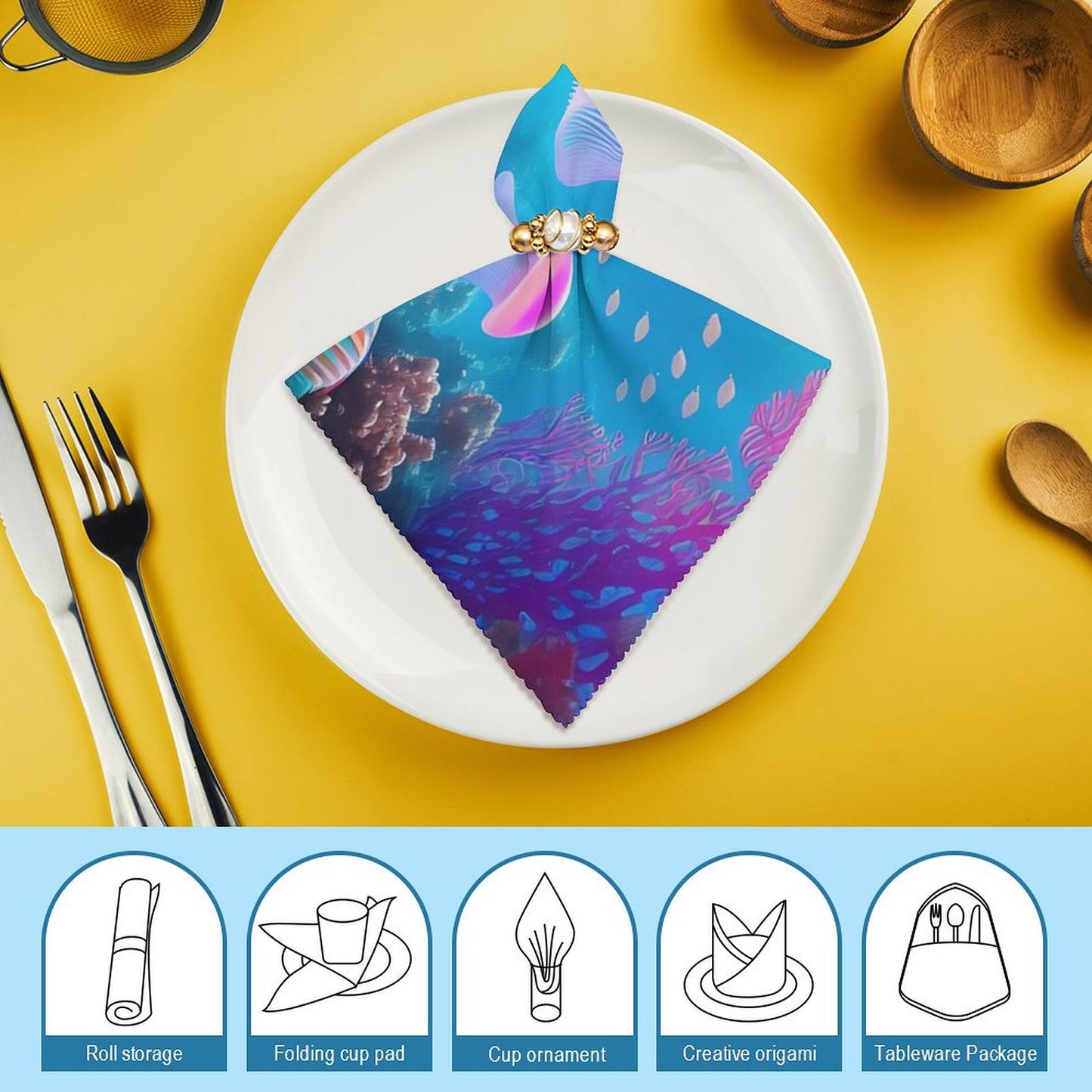 Servilletas de Tela Personalizadas | El Detalle que Eleva tus Cenas a Eventos