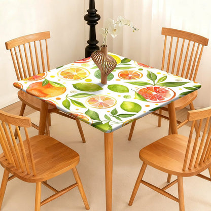 Mantel Ajustado para Mesa Cuadrada | El Escudo Anti-Derrames para Fiestas