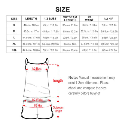 Pijama Corta Personalizada de Mujer | Conjunto con Fotos